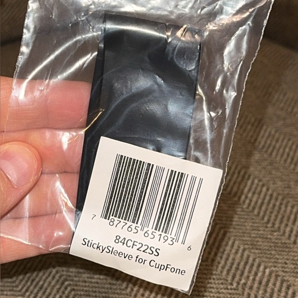 NEW 2PC! WeatherTech Black CupFone Holder / NWT WeatherTech Sticky Sleeve - Picture 4 of 7